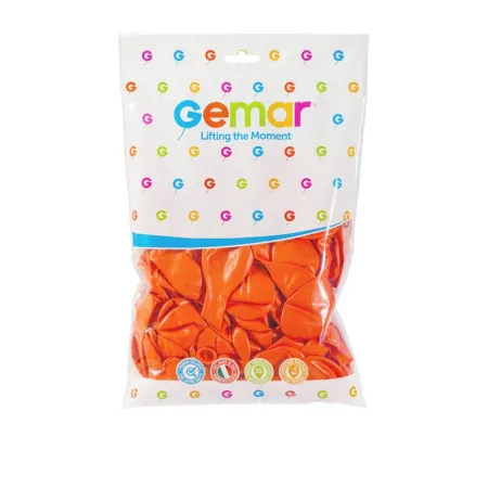 Balony pastelowe pomarańczowe 100szt.